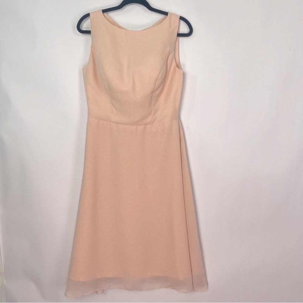 Women’s Pink A-Line Dress with Lace Shrug Sz 10 NWT - Picture 4 of 9